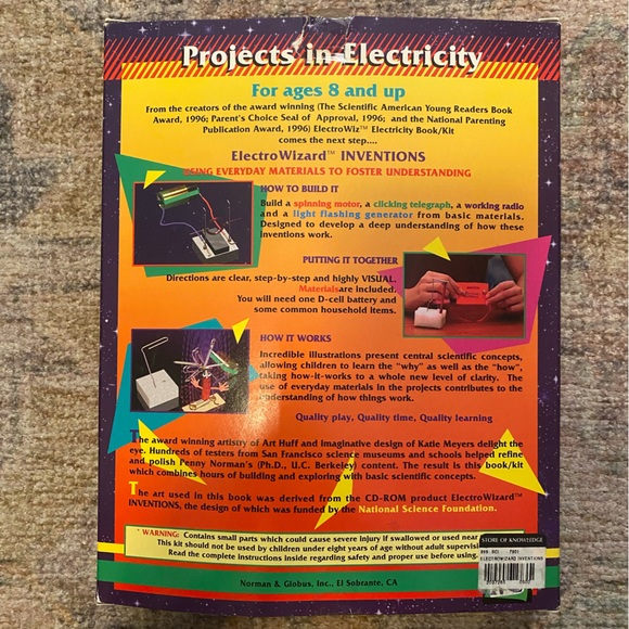 NIB Vintage Electro Wizard Inventions Toy - Picture 7 of 7